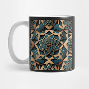 Geometric Repeating Pattern Mug